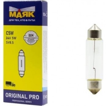 Лампа NARVA C5W 24V 5W SV8.5 10 шт. Лампа NARVA C5W 24V 5W SV8.5 10 шт.