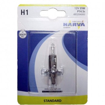 Лампа NARVA H1 12V 55W B1 Лампа NARVA H1 12V 55W B1