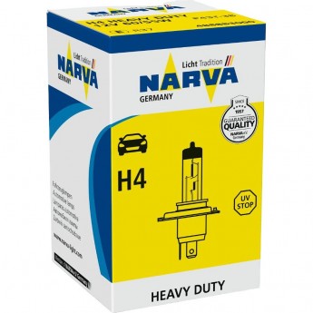 Лампа NARVA HEAVY DUTY H4 24V 75/70W P43T-38 Лампа NARVA HEAVY DUTY H4 24V 75/70W P43T-38