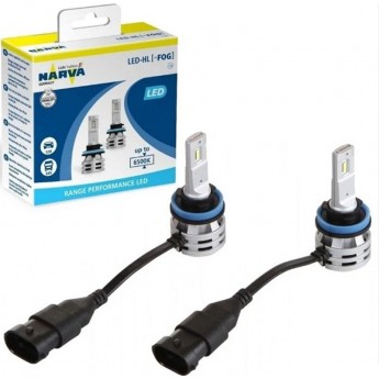 Лампа NARVA RANGE PERFORMANCE LED H11 6500K 2 шт. Лампа NARVA RANGE PERFORMANCE LED H11 6500K 2 шт.